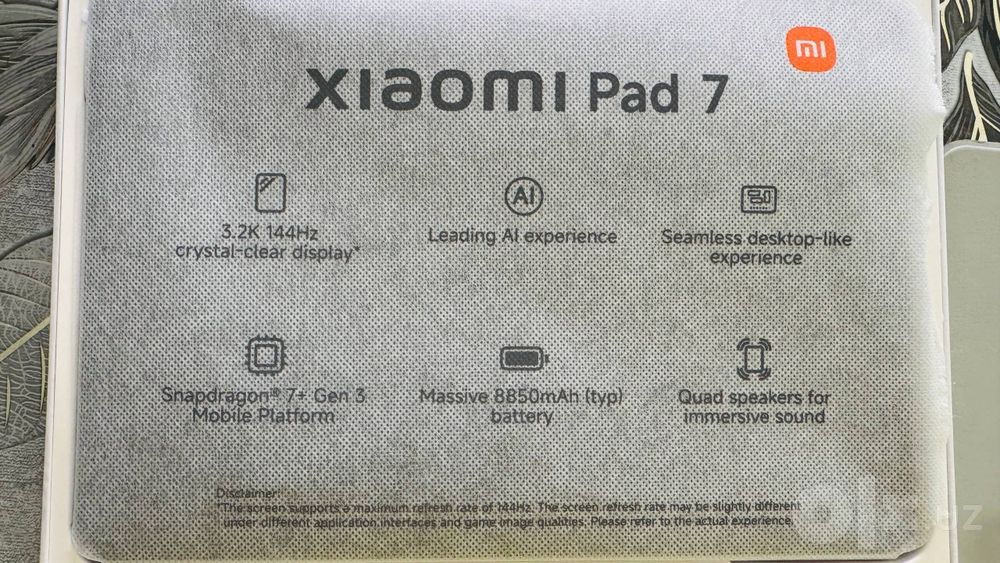 Xiaomi  pad 7 plansheti