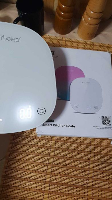 Cantar de bucatarie cu bluetooth si aplicatie dedicata