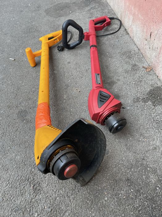 2 trimere gazon/motocoase taiat iarba functionale 100 ambele