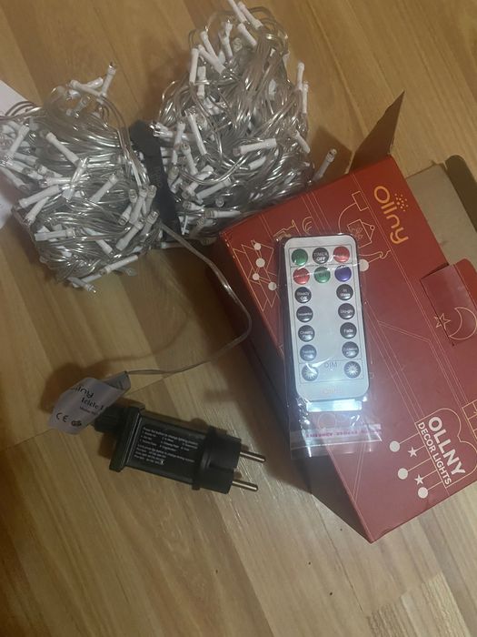 Коледни LED лампички – 400 LED с дистанционно