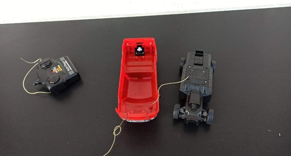 Jucarie masina cu telecomandă rc race 27 mhz 3 benzi ford copii cadou