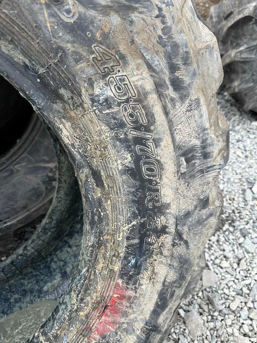 Dunlop 455/70R24 - Anvelopa Agricola, Stare excelenta, Garantie 100%!