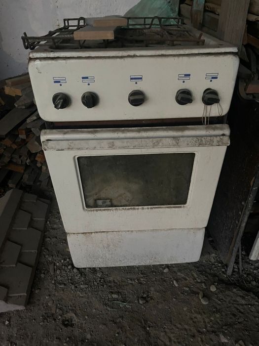 Газовая плита рабочая