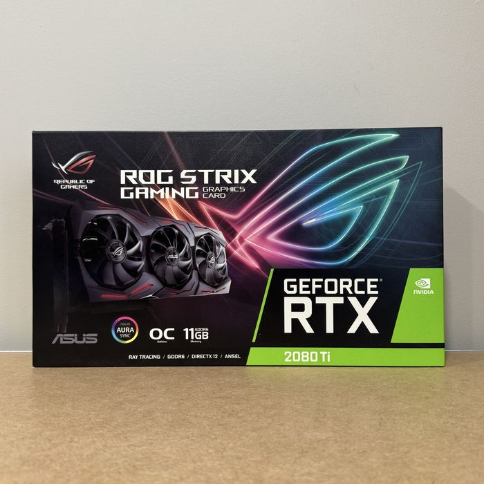 Placa video Asus ROG Strix RTX2080ti OC 11GB GDDR6, garantie