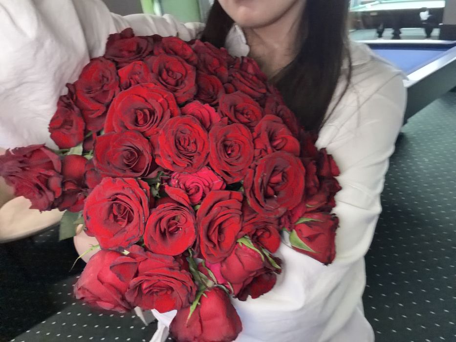 цветы букет роза