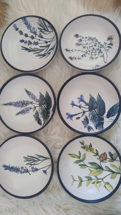 Чинии 23см 6 броя, Купички 6 бр