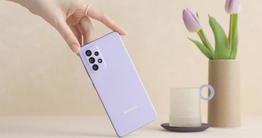 Samsung Galaxy A52 4 ГБ/ 128 ГБ Светлый Фиолетовый