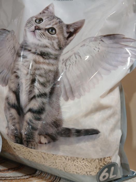 Тофу котешка тоалетна 6л. /2.5 кг