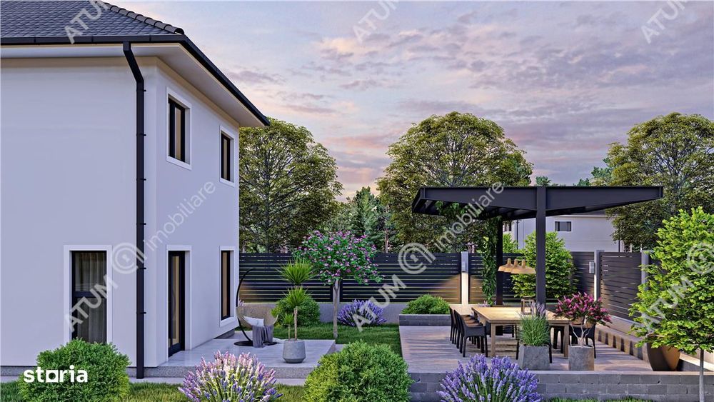 Casa individuala la cheie 4 camere decomandate 116 mp utili