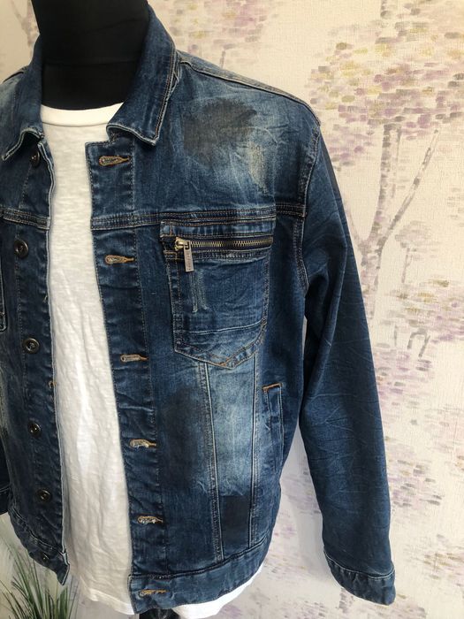 Geaca de blugi/denim barbati Seanjhon marimea M