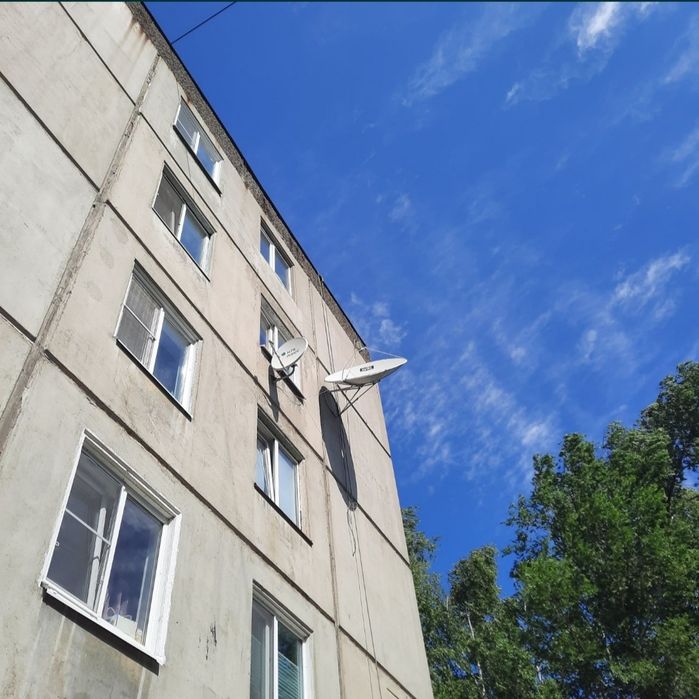 Демонтаж снятие спутниковых антенн