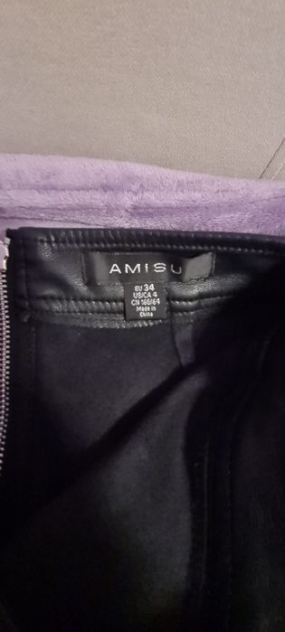 Fusta dama imitatie piele