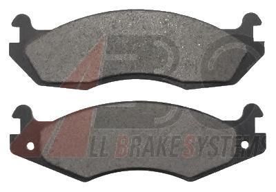 Placute frana fata Jeep Cherokee 1976-2001, CJ, Wrangler 1986-1996, Originale 8983502200