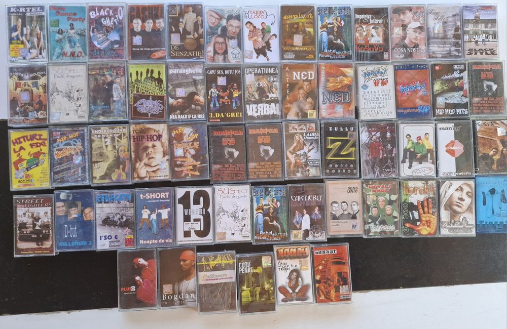 Casete Hip Hop Romanesc. Originale