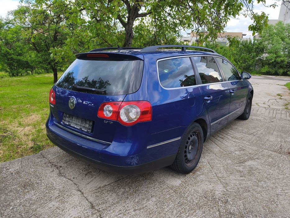 Bară spate albastră LC5E Volkswagen Passat B6 break variant