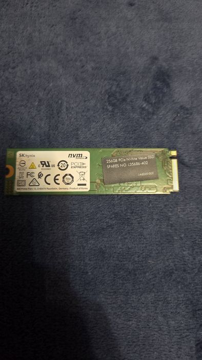 Ssd 256гб Nvme m.2