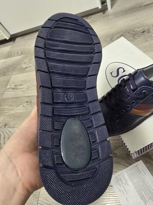 Pantofi piele moale bărbați
