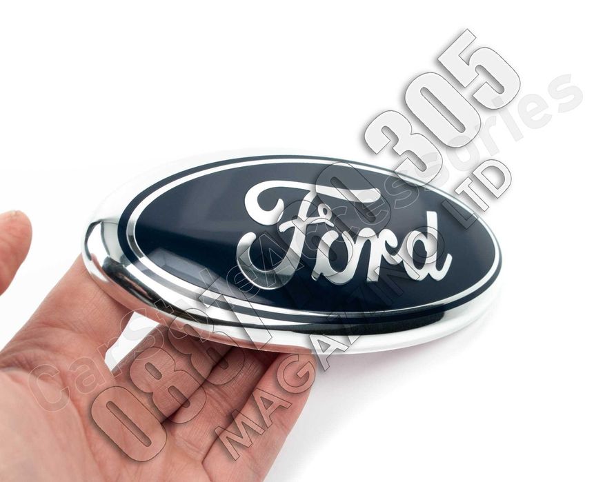 Емблема Форд Фиеста МК6 МК7 за Преден Капак Черупка Алуминиева