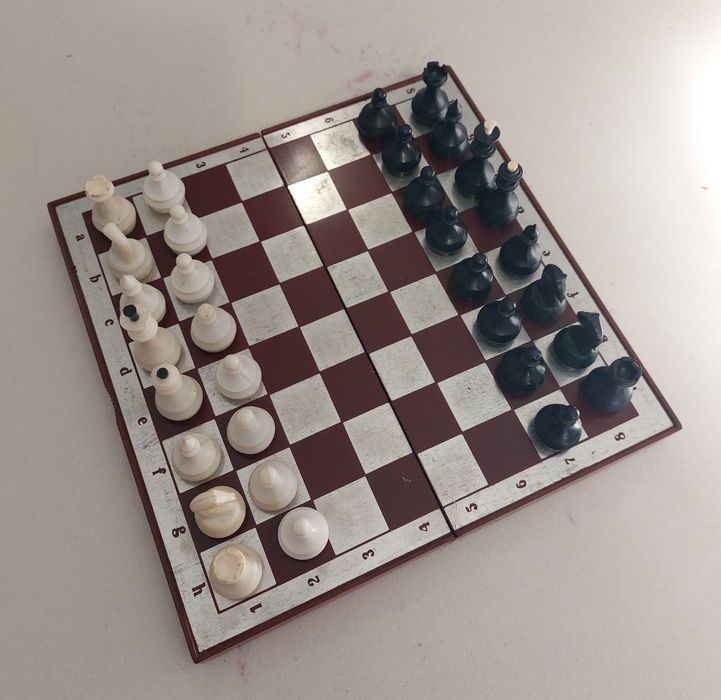 Шахматы магнитные СССР. Дорожные