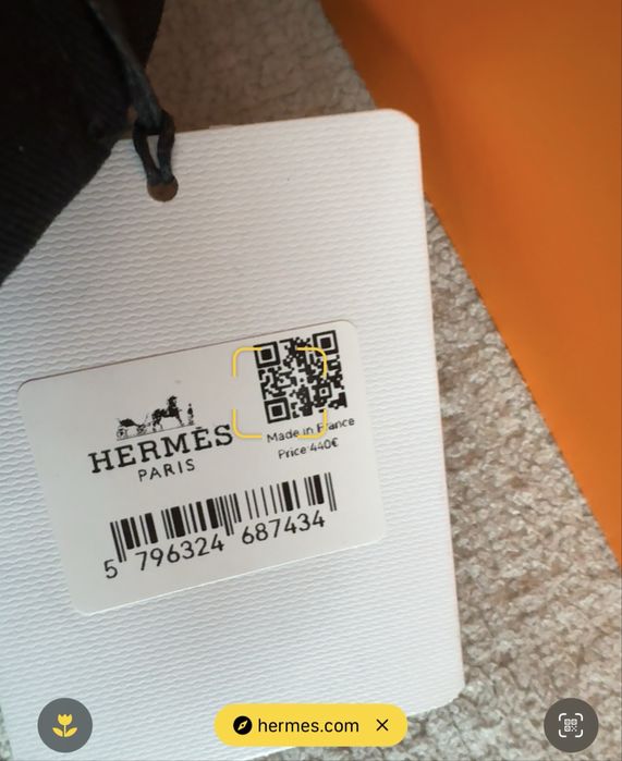 Hermes-Оригинална чисто нова шапка/унисекс