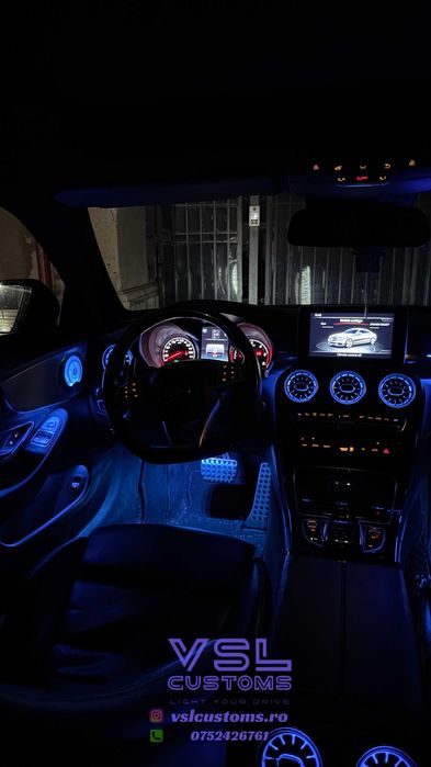 Lumini Ambientale (Mercedes, Audi, Bmw, Skoda, Tesla, VW, Porsche,Etc)