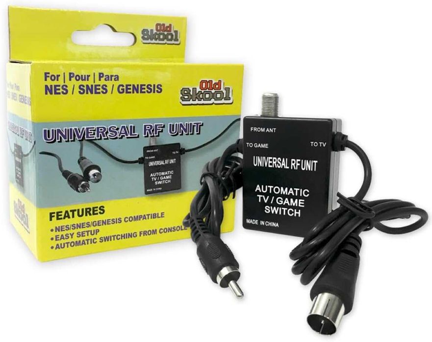 Универсальный RF-блок 3-в-1 для SNES / Sega Genesis / NES