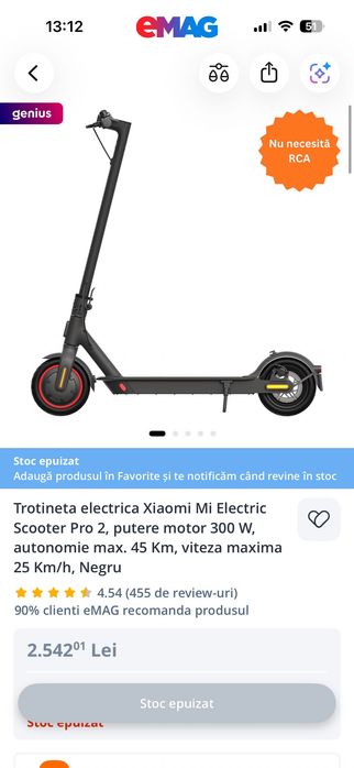 Trotinetă electrică