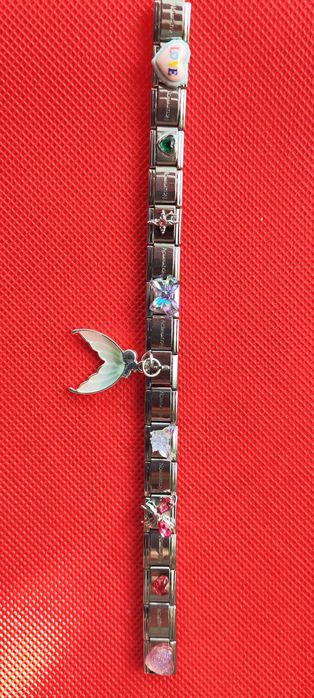 Елегантна дамска гривна от неръждаема стомана, Nomination style