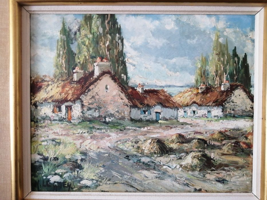 Картина масло, Франция