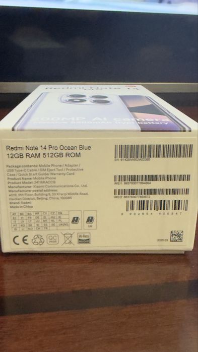 Xiaomi Redmi Note 14 pro