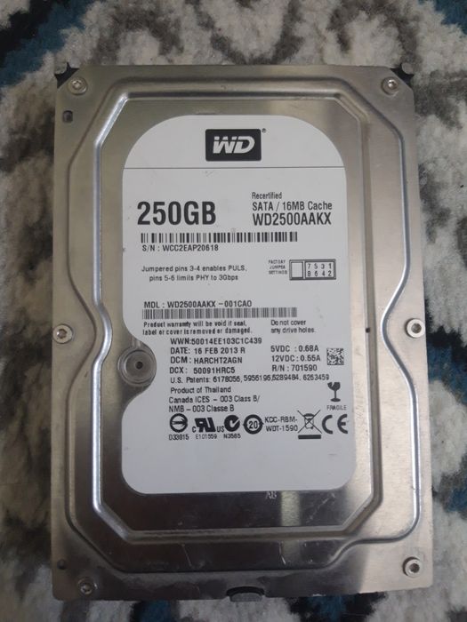 Жёсткий диск Сатылади