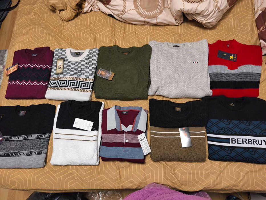 Lichidare pulovere noi bărbați M și L