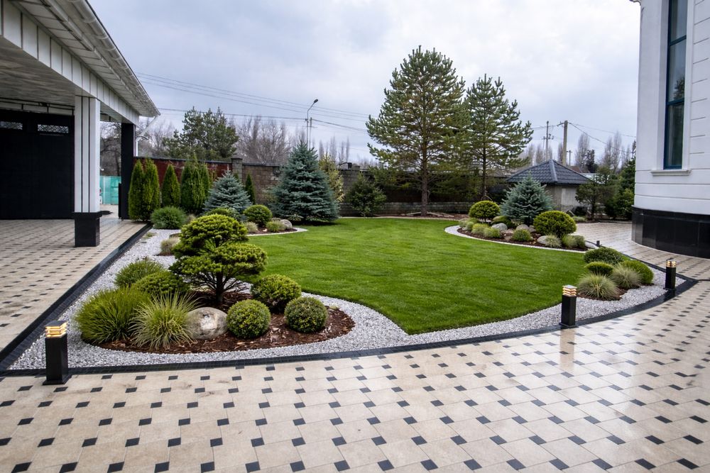 Газон, автополив , ландшафный дизайн, посадка газона,