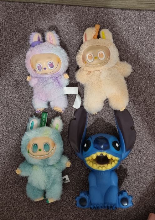 La bubu, stich si squishmallow