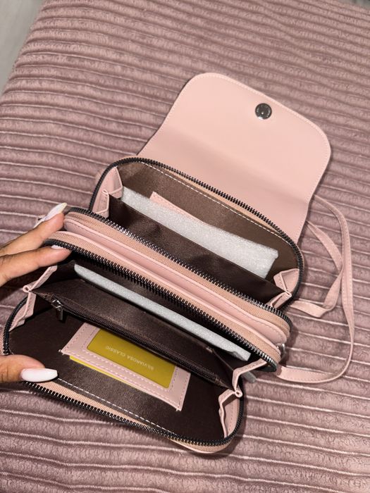 Дамска розова чанта