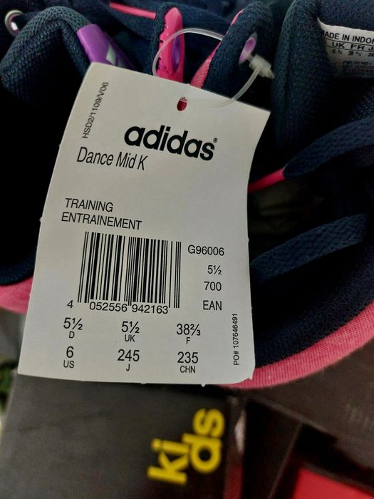 №38-adidas Dance - адидас оригинални 
UK 5,5  EUR 38 2/3
