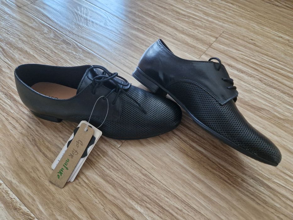 Pantofi Oxford piele