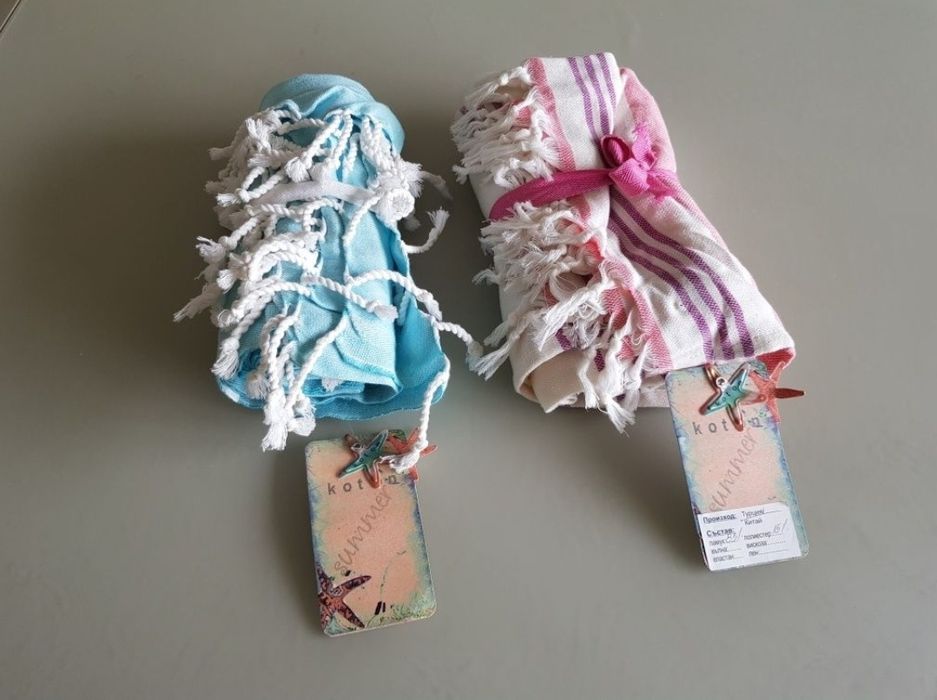 Плажни чанти и кърпи