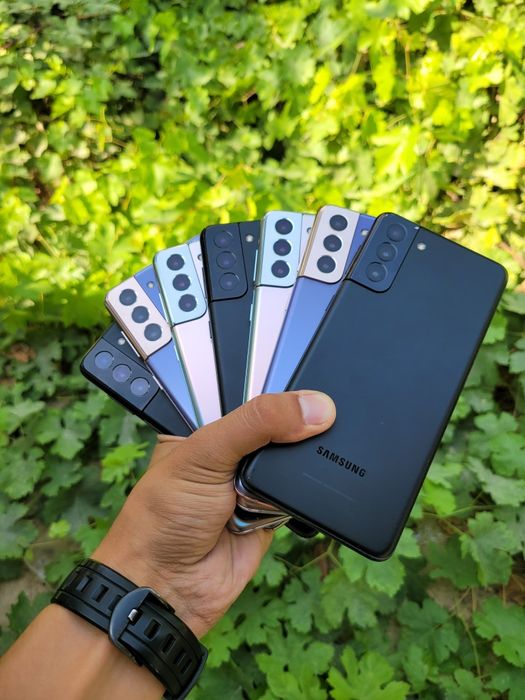 Samsung Galaxy S21 Plus 5G. OzU 8 GB. Joyi 256 GB. Imeka o'tkan Garant