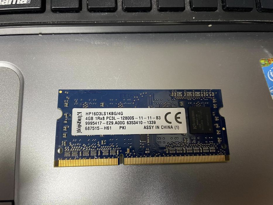 Memorie laptop notebook 4GB DDR3 1600mhz 1.35V