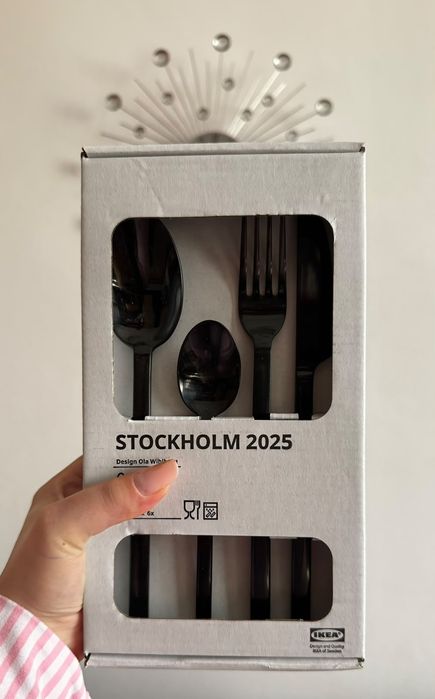 Set 24 tacâmuri IKEA Stockholm 2025