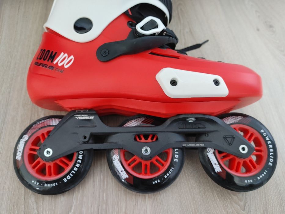 Role Powerslide Zoom 100 mãrime 43-44 + rucsac Powerslide