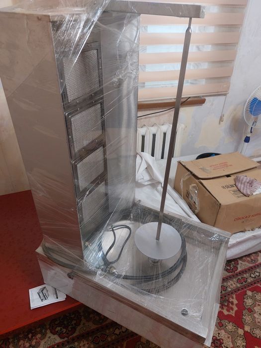 Вертель газовый электро привод