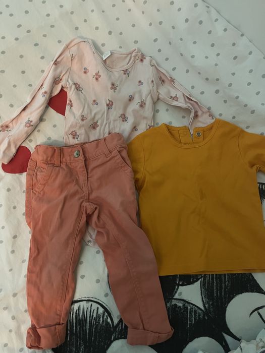 Дрехи 80-86 за момиче