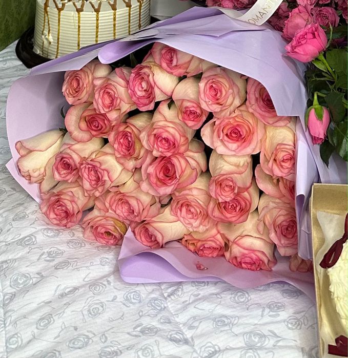 Букет из красивых роз