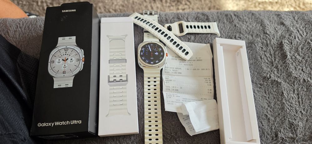 Vand Samsung Watch Ultra, la cutie in stare perfecta de funcționare