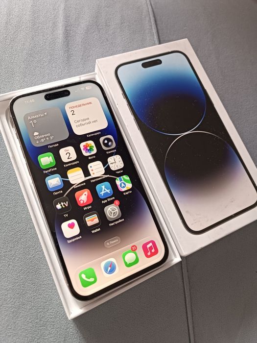 Айфон 14 промакс 256гб 100%