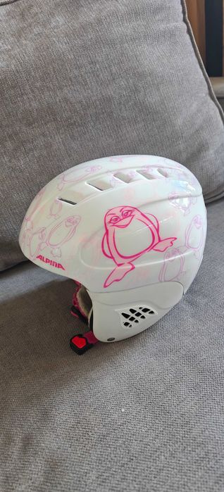 Детский горнолыжный шлем Alpina carat 48-52