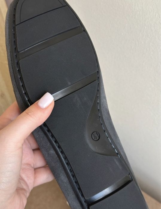 Mocasini Denis din piele intoarsa, barbati, marimea 41