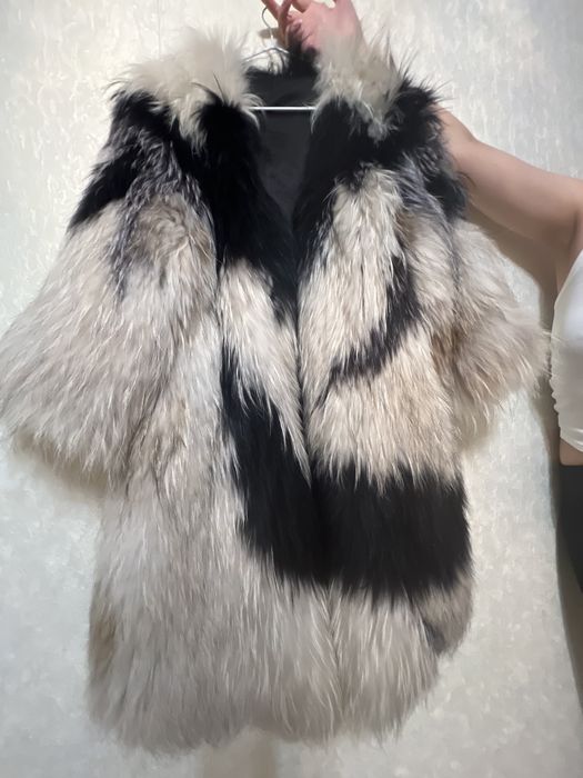 Шуба из натурального меха Лисы